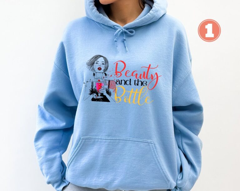 Beauty and the Beast Couple Shirts, Beauty and the Bottle, Beer and the Beast, Valentine's Gift