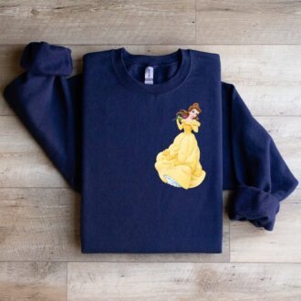Beauty and the Beast Family Matching Hoodies, Personalized Couple Sweatshirts, Disneyland Gifts