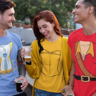 Matching Beauty and the Beast Character Shirts for Halloween, Disney Costume Outfits