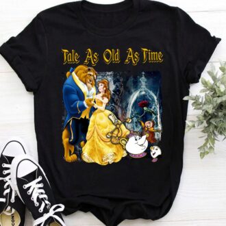 Tale as Old as Time Disney Shirt, Matching Beauty and the Beast Couple Shirts for Valentine's Day