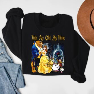 Tale as Old as Time Disney Shirt, Matching Beauty and the Beast Couple Shirts for Valentine's Day