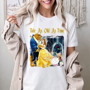 Tale as Old as Time Disney Shirt, Matching Beauty and the Beast Couple Shirts for Valentine's Day