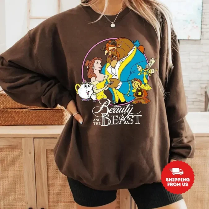 Beauty And The Beast Tale As Old As Time Shirt, Disney Belle Princess Tee
