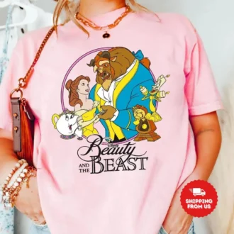 Beauty And The Beast Tale As Old As Time Shirt, Disney Belle Princess Tee