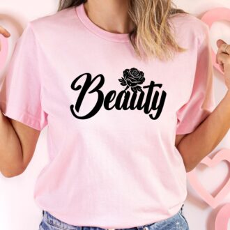 Couple Matching Shirts For Valentine's Day, Beauty And The Beast Couple Shirts