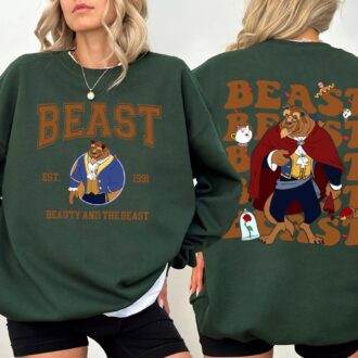 Disney Beauty And The Beast Couple Matching Shirts, Disney Est. 1991 Graphic Tee