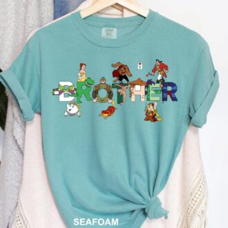 Disney Beauty And The Beast Family Matching Shirts, Personalized Belle & Beast Shirts For Family