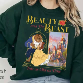 Matching Beauty And The Beast Shirts For Family Trip, Tale As Old As Time T-shirt
