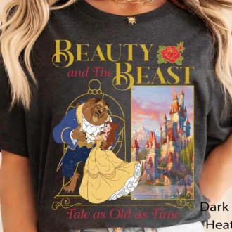Matching Beauty And The Beast Shirts For Family Trip, Tale As Old As Time T-shirt