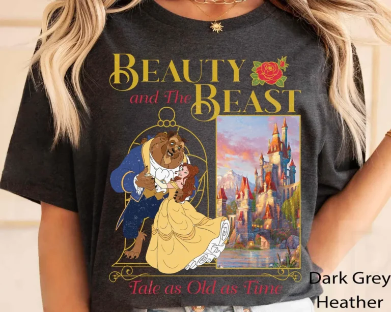 Matching Beauty And The Beast Shirts For Family Trip, Tale As Old As Time T-shirt