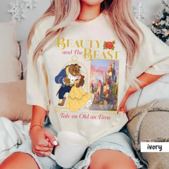 Matching Beauty And The Beast Shirts For Family Trip, Tale As Old As Time T-shirt