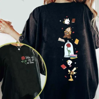 Beauty and the Beast Disneyland Vacation T-shirt, Tales as Old as Time Design
