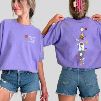 Beauty and the Beast Disneyland Vacation T-shirt, Tales as Old as Time Design
