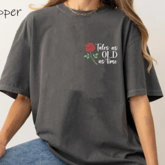 Beauty and the Beast Disneyland Vacation T-shirt, Tales as Old as Time Design