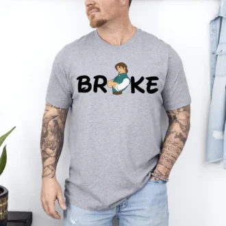 Disney Spoiled and Broke T-Shirt – Aurora, Philip, Mickey, Minnie, Belle, Beast Characters