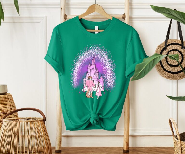 Princess Belle Beauty and the Beast Valentine's Day T-Shirt