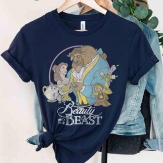 Vintage Disney Beauty and the Beast Belle Princess Shirt, Tale as Old as Time Family Trip T-shirt