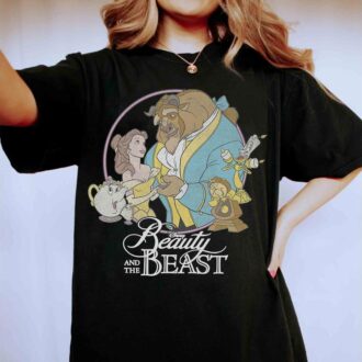 Vintage Disney Beauty and the Beast Belle Princess Shirt, Tale as Old as Time Family Trip T-shirt
