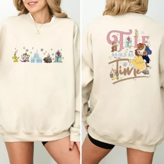 Vintage Tale as Old as Time Shirt, Disneyland Trip Belle Princess Tee