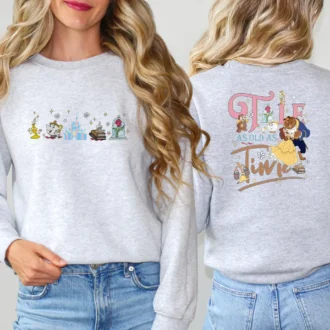 Vintage Tale as Old as Time Shirt, Disneyland Trip Belle Princess Tee