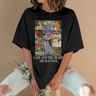 Lady and the Tramp Eras Tour Shirt, Animal Kingdom & Magic Kingdom Dog Lovers Sweatshirt
