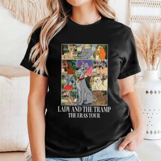Lady and the Tramp Eras Tour Shirt, Animal Kingdom & Magic Kingdom Dog Lovers Sweatshirt