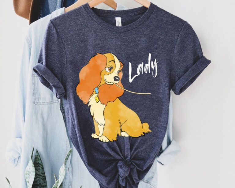 Lady and the Tramp Spaghetti Shirt, Matching Couples Gift, Wedding Anniversary for Him & Her