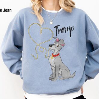 Lady and the Tramp Spaghetti Shirt, Matching Couples Gift, Wedding Anniversary for Him & Her