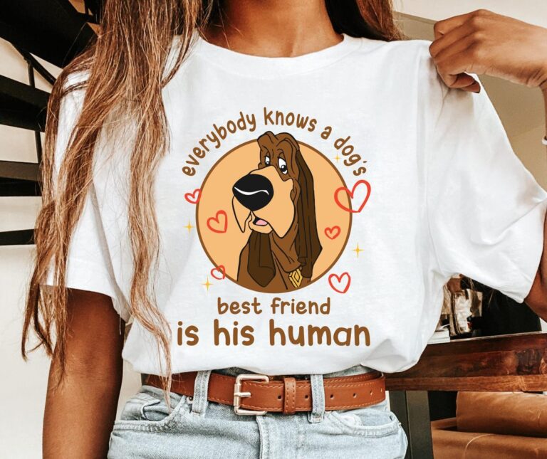 Lady and the Tramp Trusty Dog Best Friends T-shirt, Vintage Disney Shirt for Disneyland Family Trip