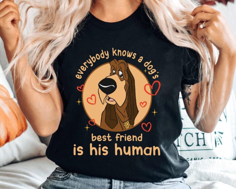 Lady and the Tramp Trusty Dog Best Friends T-shirt, Vintage Disney Shirt for Disneyland Family Trip