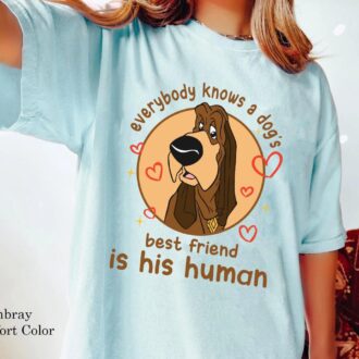 Lady and the Tramp Trusty Dog Best Friends T-shirt, Vintage Disney Shirt for Disneyland Family Trip