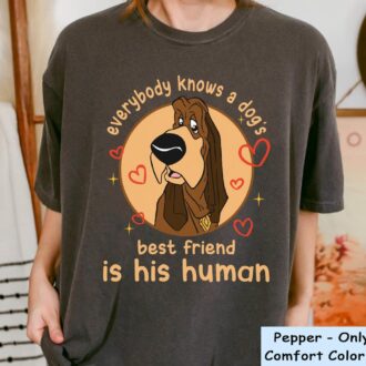 Lady and the Tramp Trusty Dog Best Friends T-shirt, Vintage Disney Shirt for Disneyland Family Trip