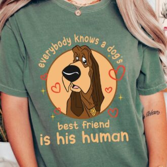 Lady and the Tramp Trusty Dog Best Friends T-shirt, Vintage Disney Shirt for Disneyland Family Trip