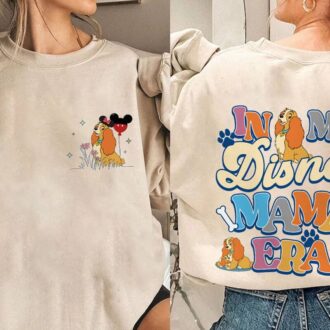 Two Sided Lady and the Tramp Mama Era Shirt, Disneyland Mom Shirts, Perfect Mother's Day Gift