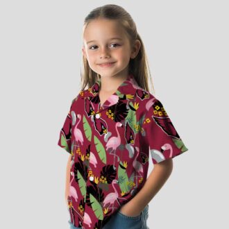 Arizona Cardinals Flamingo Leaf Red Hawaiian Shirt for Men & Women