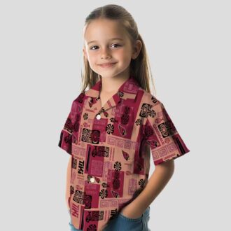 NFL Cardinals Tribal Symbols Red Hawaiian Shirt for Men & Women