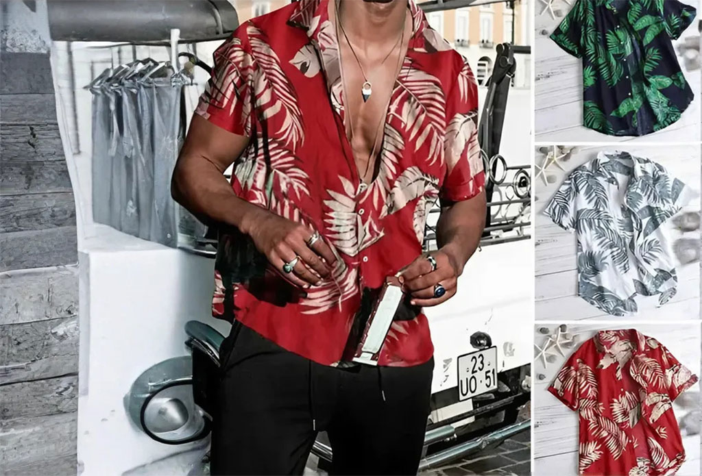 Various Stylish Hawaiian Shirt Designs for Men – Perfect for Summer