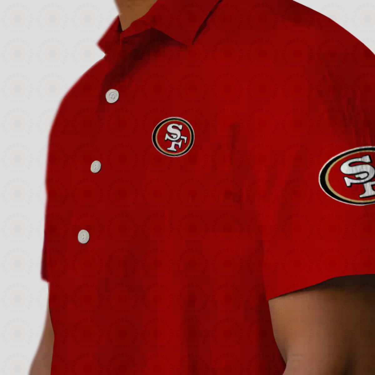 49ers Stuart Minion Red Hawaiian Shirt, NFL Fan Aloha Shirt for Vacation & Casual Wear