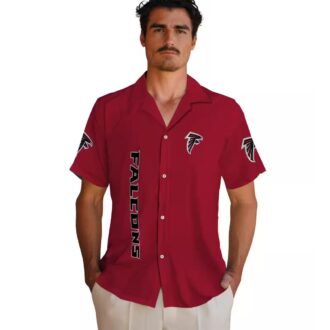 Atlanta Falcons Stuart Minion Red Hawaiian Shirt, NFL Fan Summer Shirt for Vacation