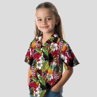 NFL Atlanta Falcons Tropical Toucan Hawaiian Shirt, Red and Green Beach Wear