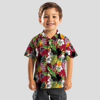 NFL Atlanta Falcons Tropical Toucan Hawaiian Shirt, Red and Green Beach Wear
