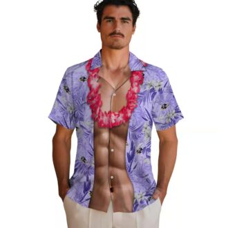 Baltimore Ravens Chest Illusion Hawaiian Shirt - Game Day & Summer Outfit
