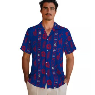 Buffalo Bills Aloha Shirt, Floral Blue NFL Hawaiian Shirt for Fans & Game Day Outfit