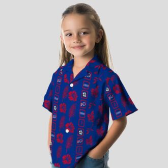 Buffalo Bills Aloha Shirt, Floral Blue NFL Hawaiian Shirt for Fans & Game Day Outfit