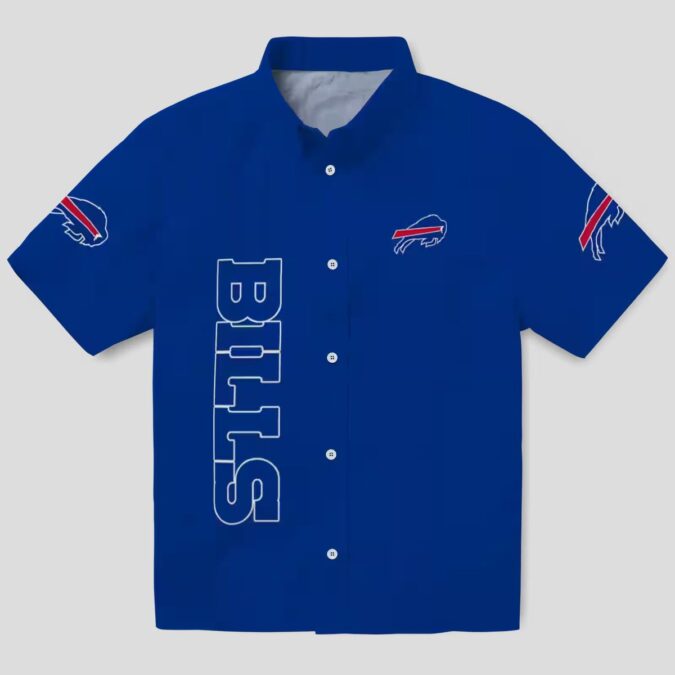 Buffalo Bills Summer Tailgate Hawaiian Shirt, Stuart Minion Blue Tropical Aloha Shirt