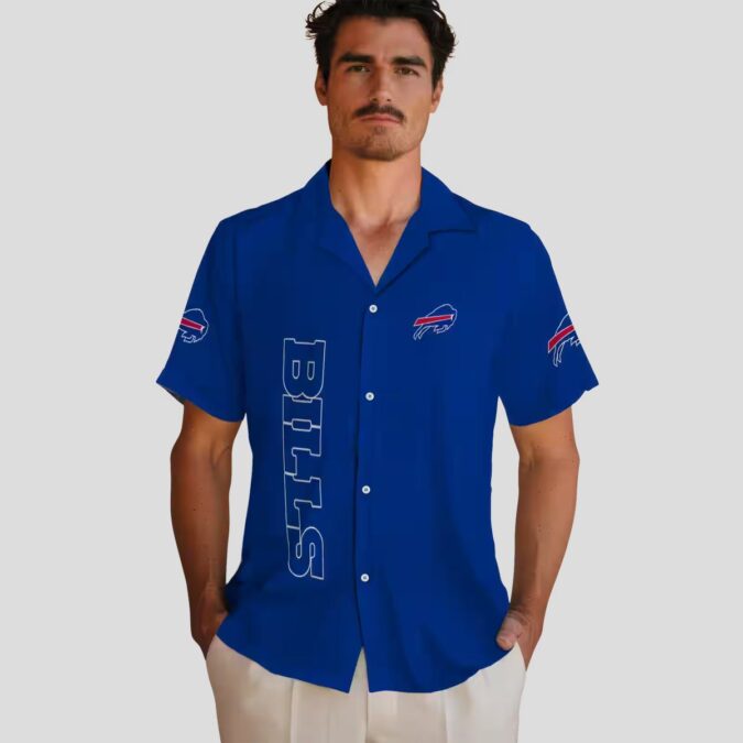 Buffalo Bills Summer Tailgate Hawaiian Shirt, Stuart Minion Blue Tropical Aloha Shirt
