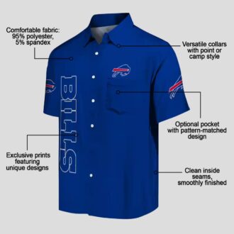 Buffalo Bills Summer Tailgate Hawaiian Shirt, Stuart Minion Blue Tropical Aloha Shirt