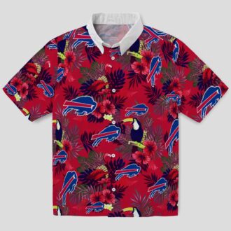 Buffalo Bills Tropical Hawaiian Shirt – Floral Toucan Print, Game Day Outfit