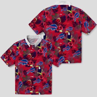 Buffalo Bills Tropical Hawaiian Shirt – Floral Toucan Print, Game Day Outfit