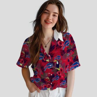 Buffalo Bills Tropical Hawaiian Shirt – Floral Toucan Print, Game Day Outfit